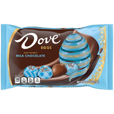 Dove Easter Eggs Milk Chocolate Candy Assortment Individually Wrapped - 8.87 Oz