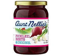 Aunt Nellies Pickled Beet & Onion Mixed Glass Jar - 16 OZ