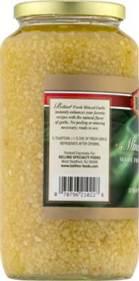 Bellino Minced Garlic - 32 OZ - Image 3