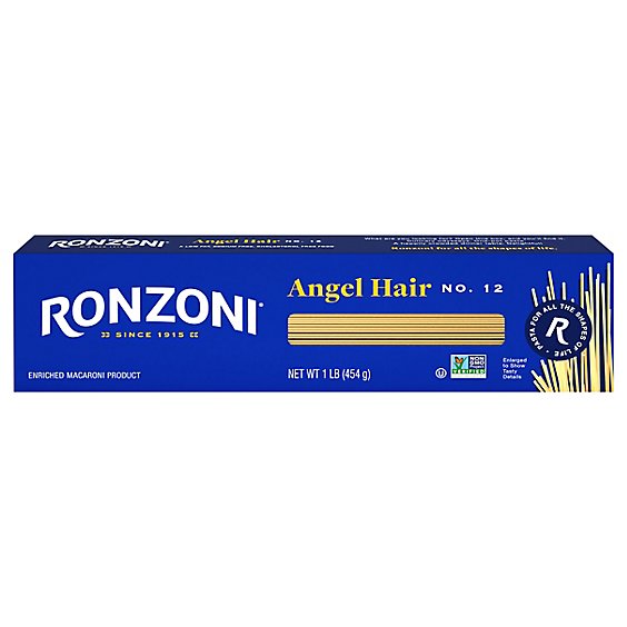 Ronzoni Pasta Angel Hair No 16 - 16 Oz
