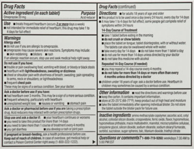 Signature Select/Care Omeprazole Acid Reducer Strawberry Tab - 14 CT - Image 4