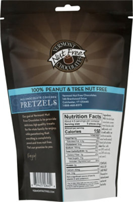 Vermont Nut Free Milk Chocolate Covered Pretzels - 5 OZ - Image 6