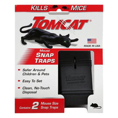Tomcat Snap Mouse Traps - 2 CT - Image 1