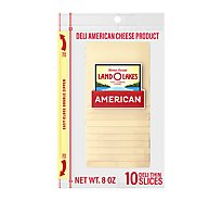 Land O Lakes Cheese Pre Sliced White American 10 Count - 8 Oz