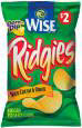 Wise Potato Chips Ridges Sour Cream & Onion 5.75 Oz ACME Markets