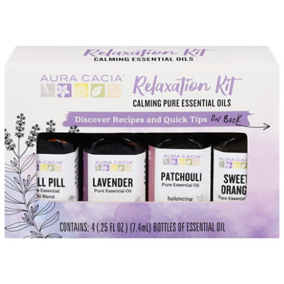 Aura Cacia Discovery Relax Kit - 4-.25 OZ - Image 3