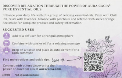 Aura Cacia Discovery Relax Kit - 4-.25 OZ - Image 4