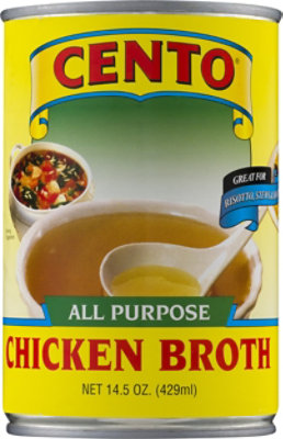 Cento Ready To Serve Chicken Broth - 14.5 Oz - Image 1