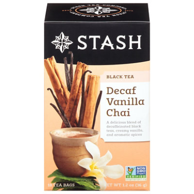 Stash Chai Decaf Vanilla 18 Ct - 18 CT - Image 2