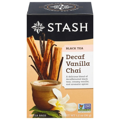 Stash Chai Decaf Vanilla 18 Ct - 18 CT - Image 1