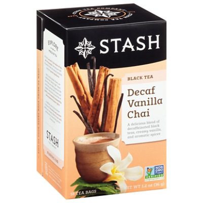 Stash Chai Decaf Vanilla 18 Ct - 18 CT - Image 1