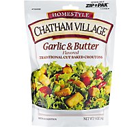 Chatham Village Garlic Butter Croutn - 5 OZ