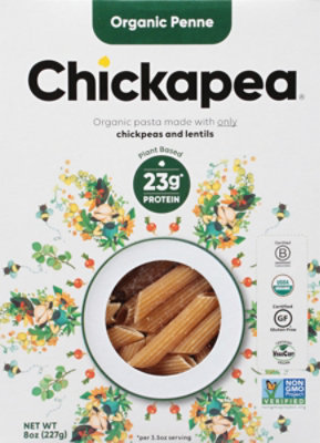 Chickapea Pasta Penne - 8 Oz - Image 2