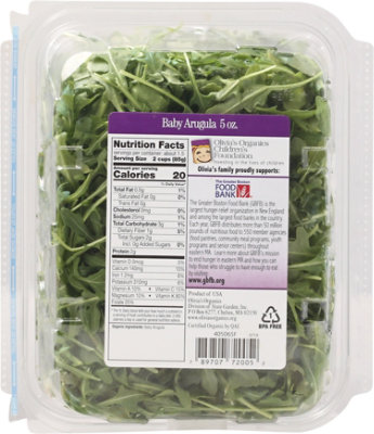 Olivia Organic Baby Arugula - 5 Oz - Image 5