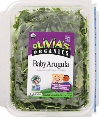 Olivia Organic Baby Arugula - 5 Oz - Image 1