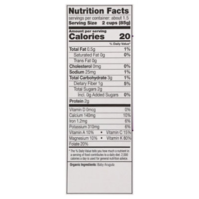 Olivia Organic Baby Arugula - 5 Oz - Image 3