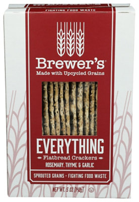 Brewers Everything Flatbread Crackers - 5 OZ - Image 1