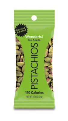 Wonderful Pistachios No Shells Roasted & Salted - 0.75 Oz - Image 1