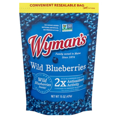 Wyman Wild Blueberry - 15 OZ