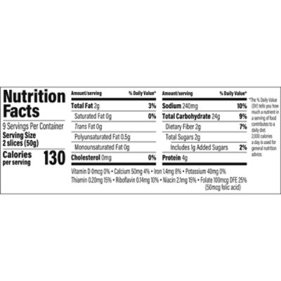 Stroehmann Small White Bread - 16 Oz - Image 3