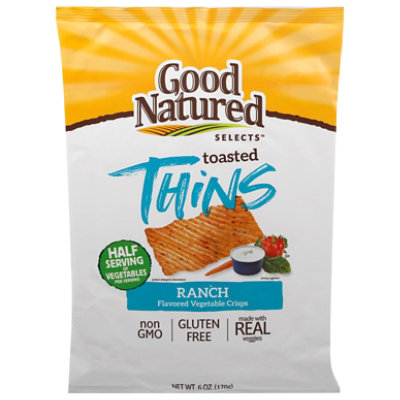 Good Natured Selects Crisps Vegetable Baked Ranch - 6 Oz - Image 3