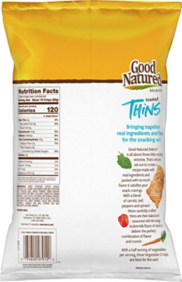 Good Natured Selects Crisps Vegetable Baked Ranch - 6 Oz - Image 6