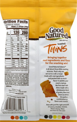 Good Natured Selects Crisps Multigrain Baked Cheddar Cheese - 2.37 Oz - Image 5