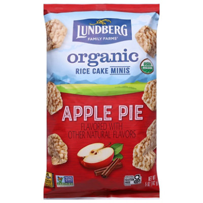 Lundberg Family Farms Organic Rice Cake Minis Apple Pie - 5 Oz. - Image 1