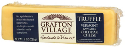 Grafton Village Truffle Cheddar - 8 OZ - Image 4