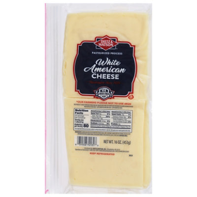 Dietz & Watson White American Cheese Twin Stack - 16 OZ - Image 3