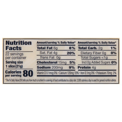 Dietz & Watson White American Cheese Twin Stack - 16 OZ - Image 4