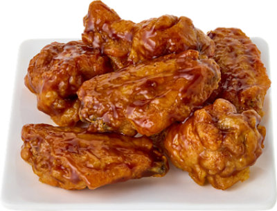 Teriyaki Bone-In Chicken Wings Hot - 6 Count - Image 1