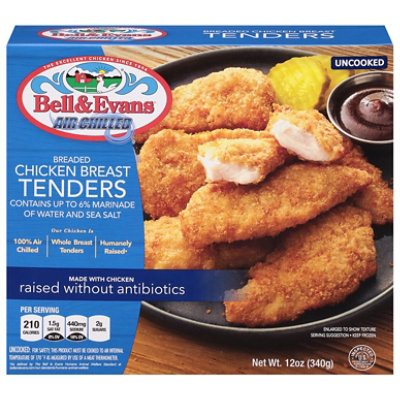 Bell &amp; Evans Breaded Chicken Tenders - 12 OZ - balduccis