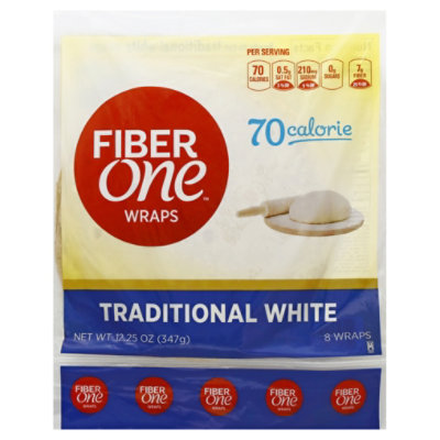 Fiber One Traditonal White Wrap - 12.5 OZ - Image 1