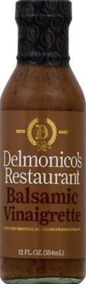 Delmonicos Balsamic Vinaigrette Salad Dressing 12 Fl. Oz. - Image 2