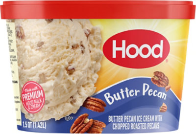 Hood Butter Pecan Ice Cream - 1.5 Quart - Image 6