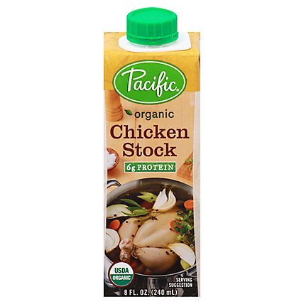 Pacific Foods Stock Chicken Org - 8 OZ - Image 2