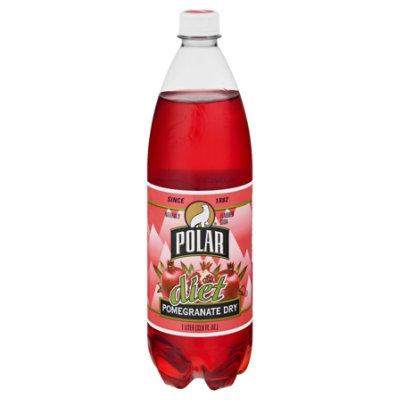 Polar Soda Diet Pomegranate Dry - 33.8 FZ - Image 2