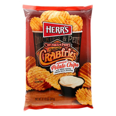 Herrs Chickies Petes Famous Crabfries Chips 8 5 Oz Acme Markets