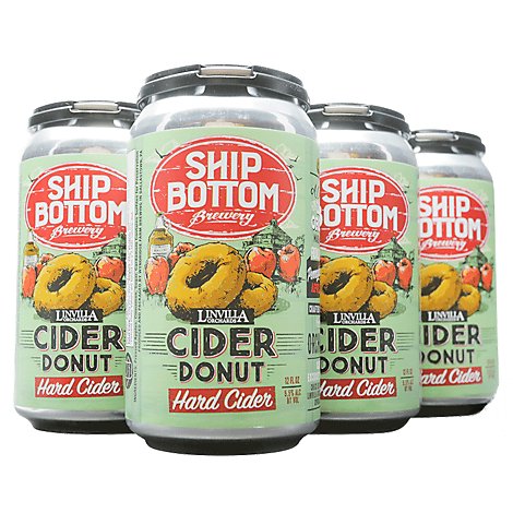 Ship Bottom Linvilla Orchards Cdr Donut In Cans - 6-12 FZ