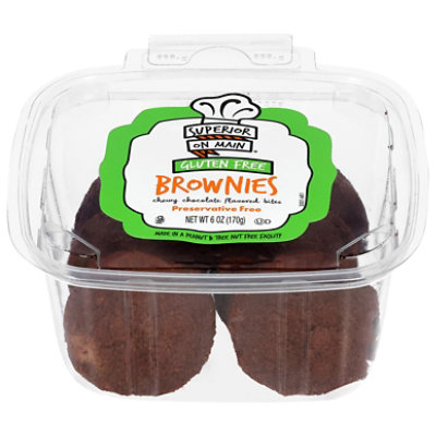 Fresh Baked Gluten free Brownie Bites - 6 Oz - Image 1