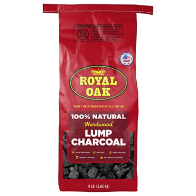 Royal Oak Natural Lump Charcoal - 8 LB - Image 3