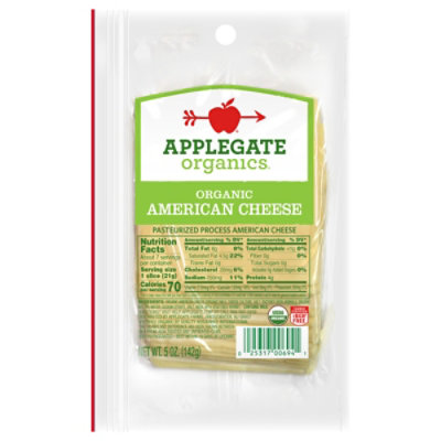 Applegate Organic American Cheese Slices - 5 OZ - Image 3