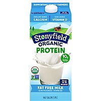 Stonyfield Farm Fat Free Milk - HG - Image 2