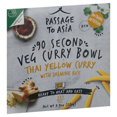 Passage To Asia Veg Entree Thai Currey Yellow - 9.87 Oz
