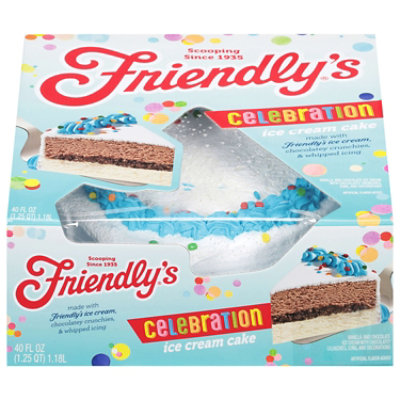 Friendly's Celebration Ice Cream Cake With Confetti - 40 Fl. Oz. - Image 3