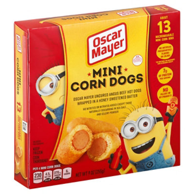 Oscar Mayer Frozen Pizza Appetizers Mini Corn Dogs 9 OZ Safeway