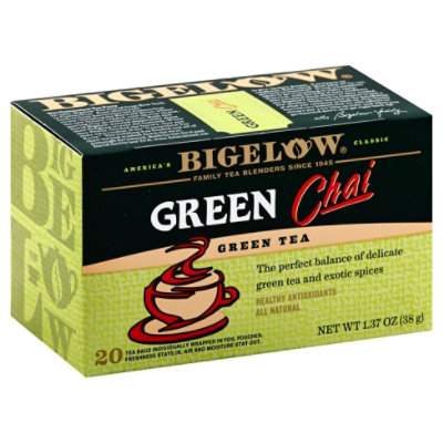 Bigelow Green Tea Chai - 20 CT - Image 1