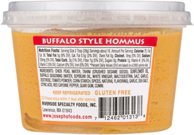 Joseph's Buffalo Hummus - 16 OZ - Image 2