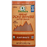 Natierra Powder Cacao W Maca Shkr - 4 OZ - Image 2